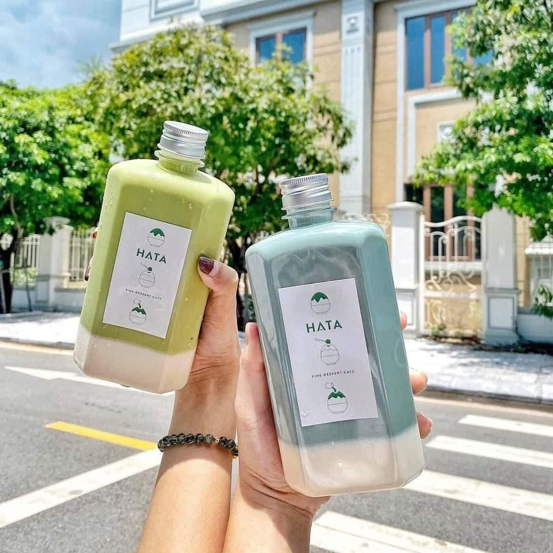 Chai vuông dẹt dày 500ml
