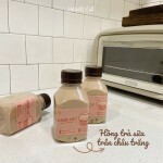 Chai vuông lùn cổ rộng 330ml