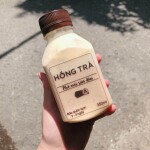Chai vuông lùn cổ rộng 330ml