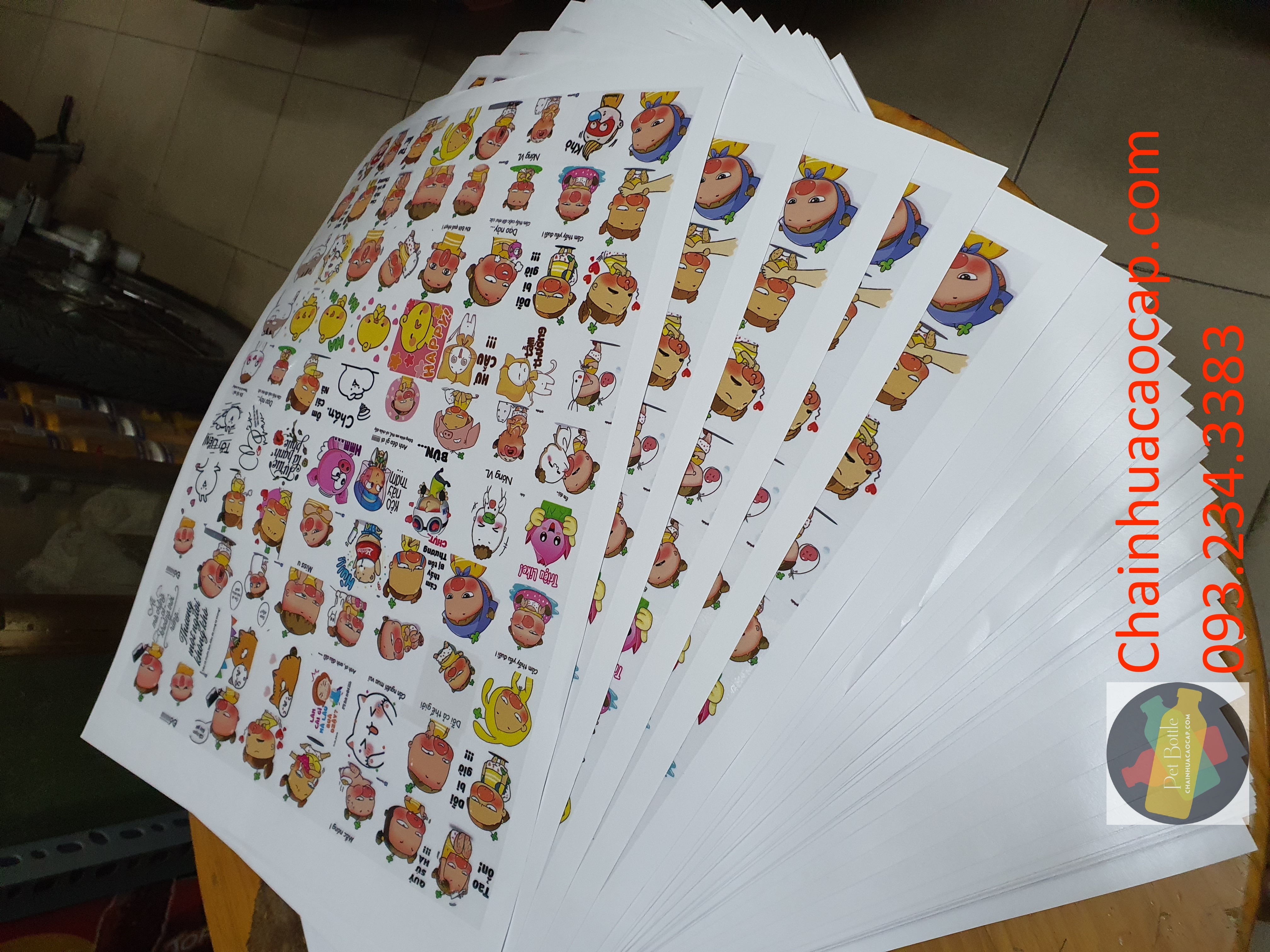 Dịch vụ in ấn tem nhãn